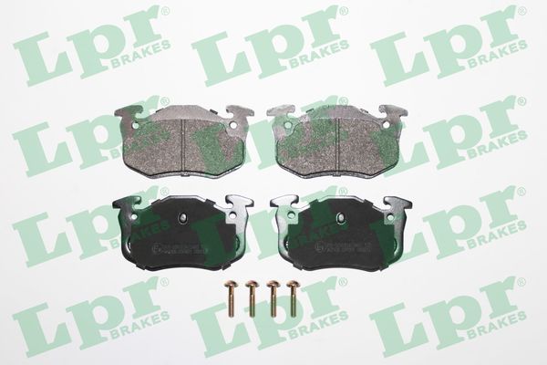 Комплект тормозных колодок, дисковый тормоз - 05P801 LPR