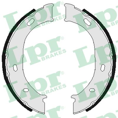 Brake Shoe Set, parking brake - 07960 LPR
