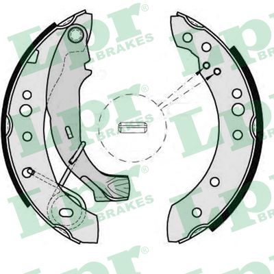 Brake Shoe Set - 08150 LPR