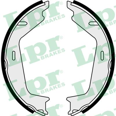Brake Shoe Set, parking brake - 08260 LPR