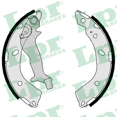 Kit ganasce freno - 08760 LPR