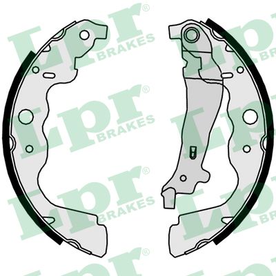 Brake Shoe Set - 09890 LPR