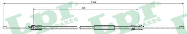 Cable, parking brake - C0405B LPR