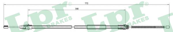 Cable, parking brake - C0639B LPR