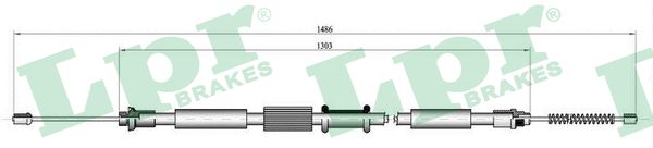 Cable, parking brake - C0658B LPR