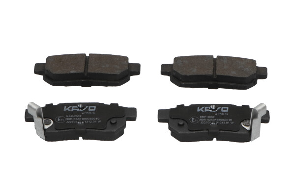 Brake Pad Set, disc brake - KBP-2007 KAVO PARTS