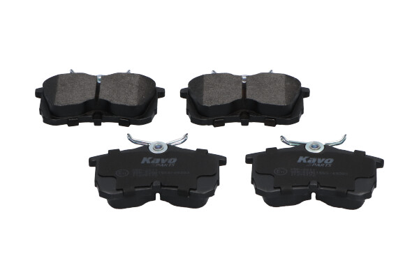 Комплект тормозных колодок, дисковый тормоз - KBP-2011 KAVO PARTS
