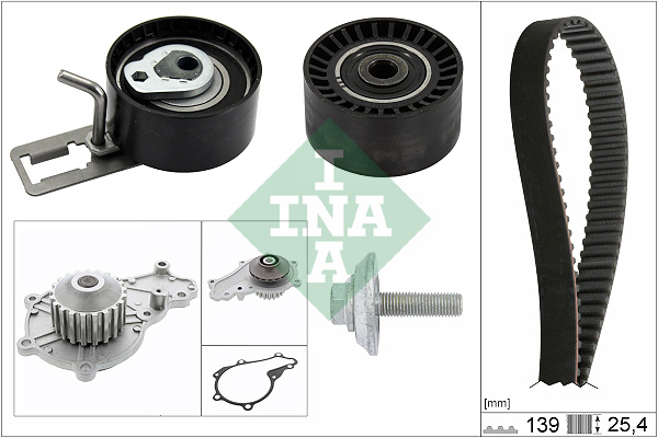 Water Pump & Timing Belt Set - 530 0577 30 Schaeffler INA