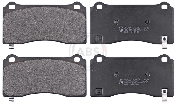 Brake Pad Set, disc brake - 35240 A.B.S.