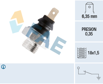 Oil Pressure Switch - 11620 FAE