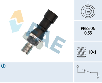 Interruttore a pressione olio - 12436 FAE