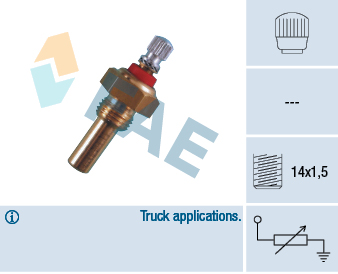 Sensor, coolant temperature - 30130 FAE