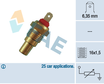 Sensor, coolant temperature - 31330 FAE