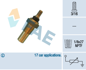 Sensor, coolant temperature - 32040 FAE