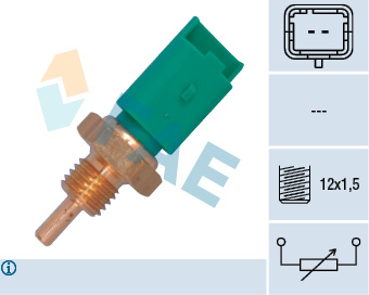 Sensor, engine bay temperature - 33705 FAE