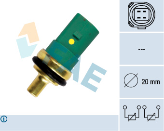 Sensor, coolant temperature - 33783 FAE