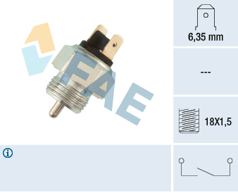 Switch, reverse light - 40310 FAE