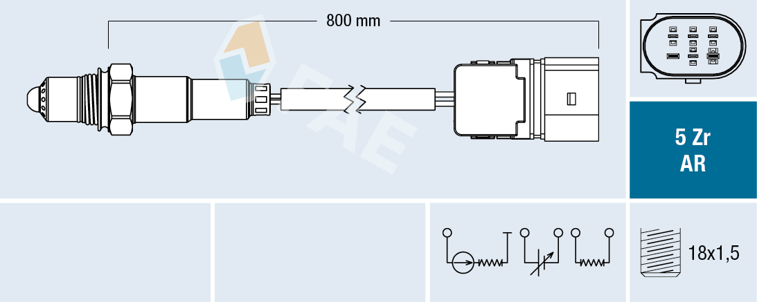 Lambda Sensor - 75357 FAE