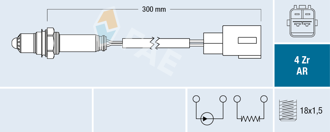 Lambda Sensor - 75621 FAE