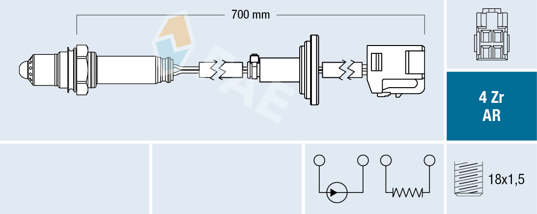 Lambda Sensor - 75638 FAE