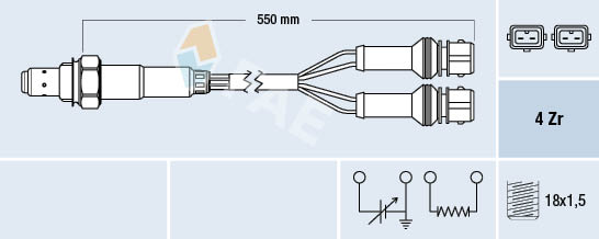 Lambda Sensor - 77126 FAE