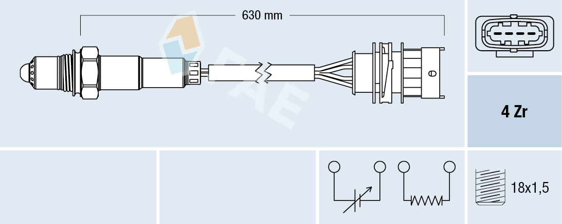 Lambda Sensor - 77156 FAE