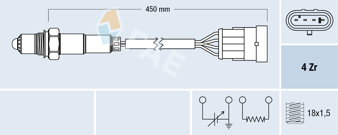 Lambda Sensor - 77159 FAE