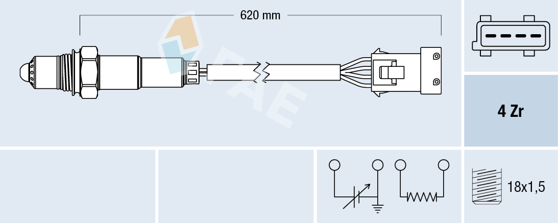 Lambda Sensor - 77164 FAE