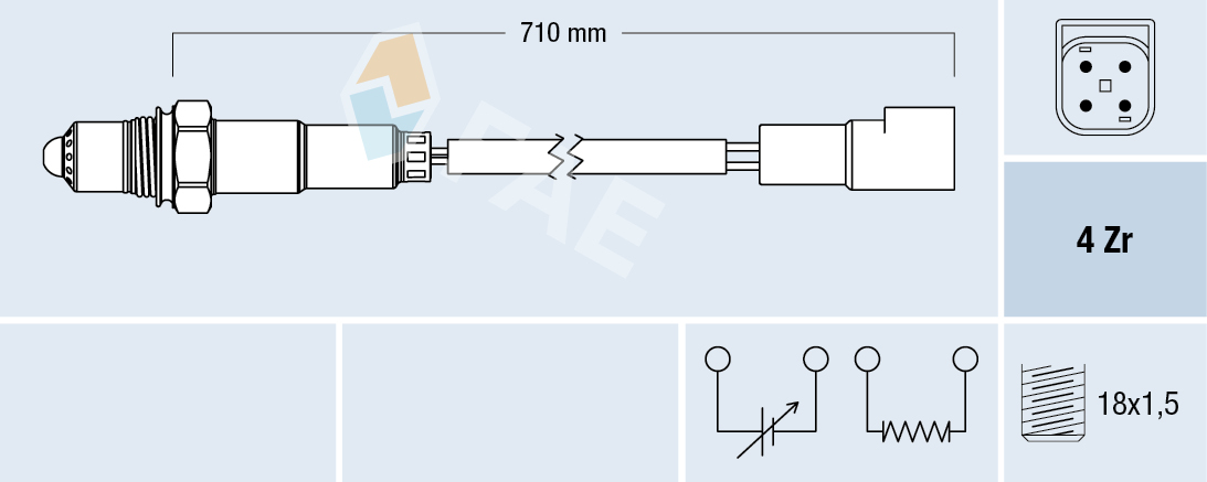 Lambda Sensor - 77169 FAE