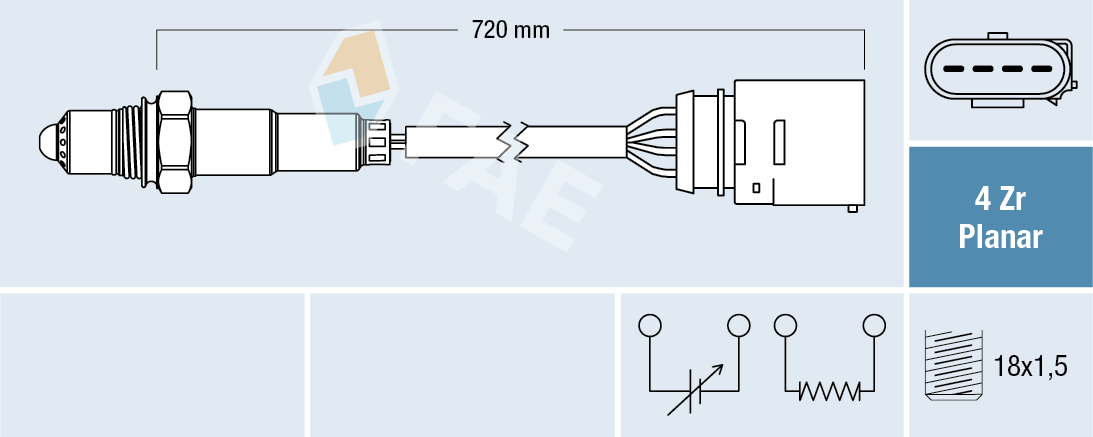 Lambda Sensor - 77204 FAE