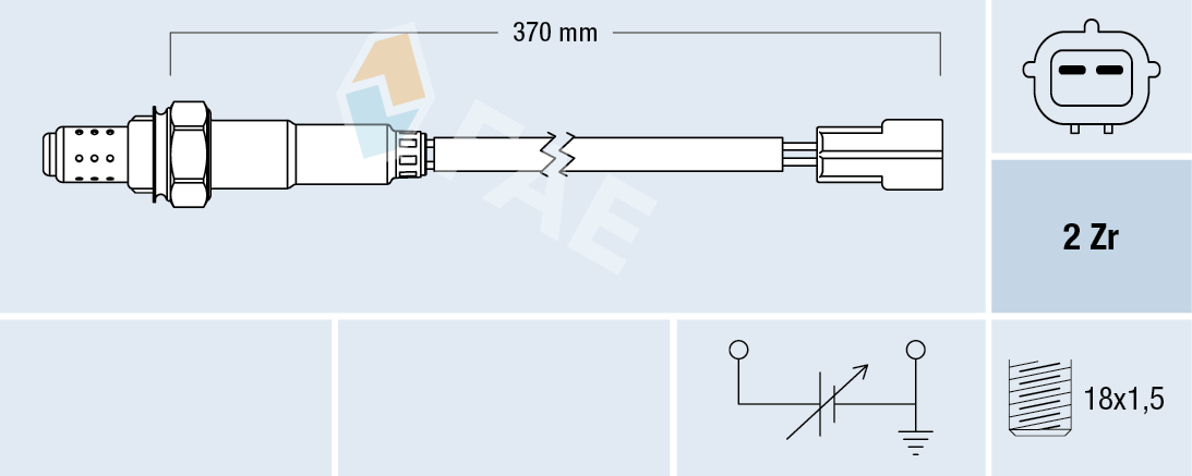 lambda jutiklis - 77323 FAE