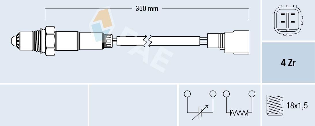Lambda Sensor - 77385 FAE
