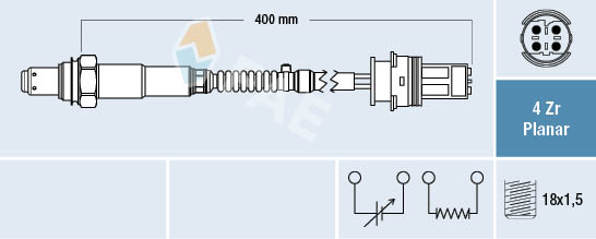 Lambda Sensor - 77445 FAE