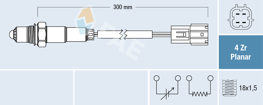 Lambda Sensor - 77452 FAE