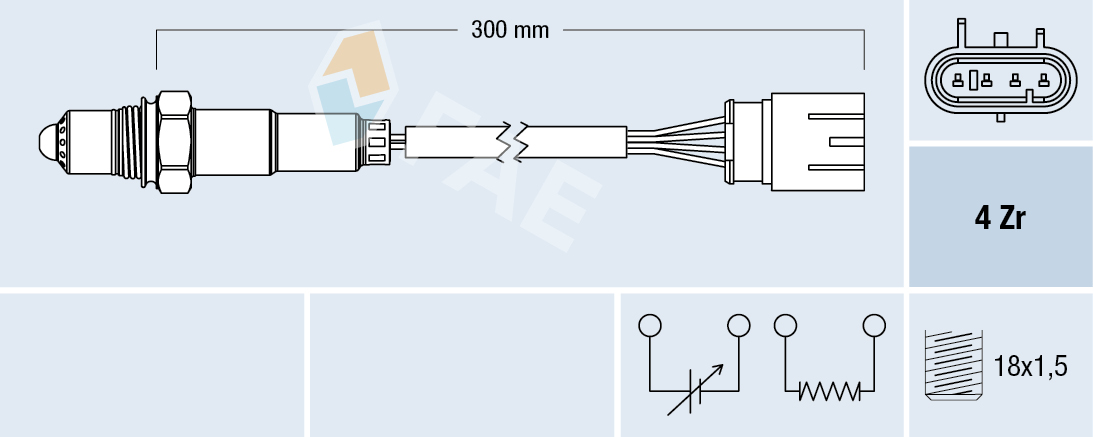 Lambda Sensor - 77586 FAE
