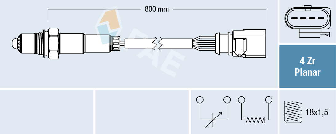 Sonda lambda - 77697 FAE