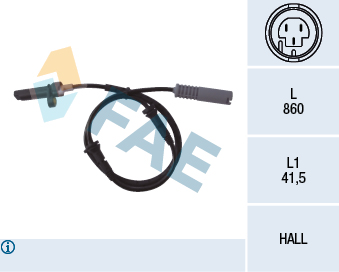 Sensor, wheel speed - 78009 FAE