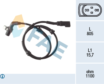 Sensor, wheel speed - 78041 FAE