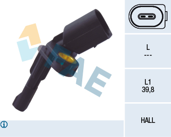 Sensor, wheel speed - 78101 FAE