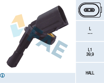 Sensor, wheel speed - 78102 FAE