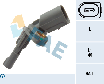 Sensor, wheel speed - 78126 FAE
