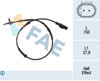 Sensor, wheel speed - 78265 FAE