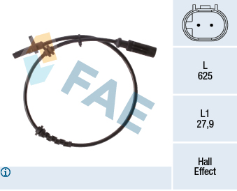 Sensor, wheel speed - 78267 FAE