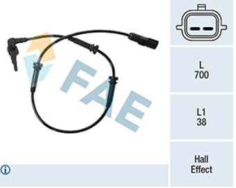 jutiklis, rato greitis - 78503 FAE