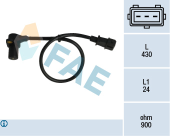 Sensor, crankshaft pulse - 79054 FAE