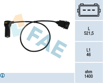 Sensor, crankshaft pulse - 79066 FAE