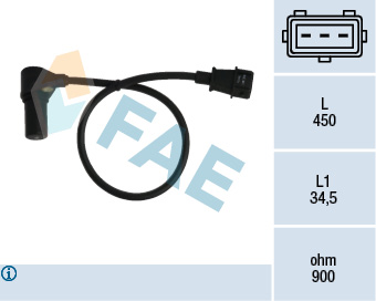 Sensor, crankshaft pulse - 79074 FAE
