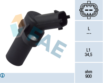 Sensor, crankshaft pulse - 79093 FAE