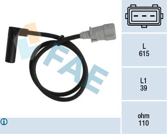 Sensor, crankshaft pulse - 79153 FAE