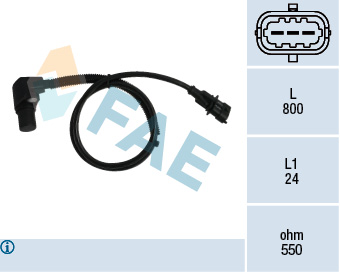 Sensor, crankshaft pulse - 79239 FAE